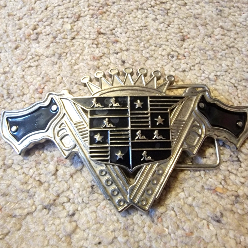 Cadillac belt buckle